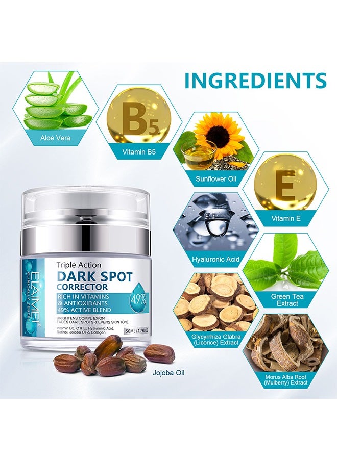 Elaimei Dark Spot Corrector For Face And Body, Dark Spot Corrector Cream, Melasma Treatment, Hyperpigmentation Treatment, Freckle Remover With Tranexamic Acid, Niacinamide, Squalane And Vitamin E Serum  - Image 2
