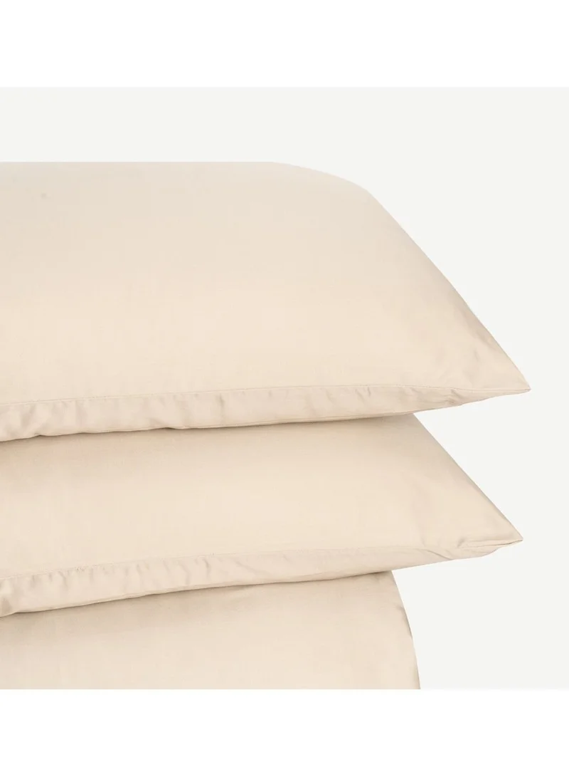OC HOME Luciano Cotton Tencel Duvet Cover Set -Grey
