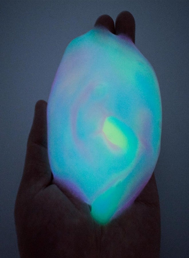 d'Alba 12 Pack Christmas Galaxy Slime Kit, Glow in The Dark Slime Party Favors for Kids, Soft and Non-Sticky, Birthday Gifts, Goodie Bag Stuffers for Girls Boys 4 5 6 7 8 9 10 Year Old Xmas Gifts - Image 5