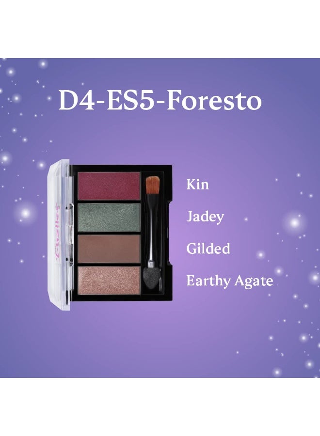 دازلير بودرة ظلال العيون ديزلر ميستيكال ماجيك - حجم صغير، 4 غرام، D4-Es5 فوريستو، خفيفة الوزن، سهلة الدمج، غنية بالأصباغ، ألوان نابضة بالحياة، متعددة الألوان، بلمسة نهائية لامعة - Image 3