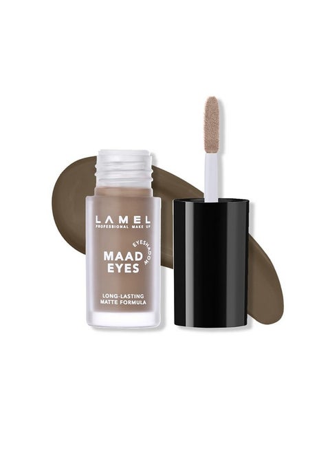 Maad Eyes Matte Eyeshadow 404 Dark Chocolate|Luxurious Matte Formula |Long Lasting |Waterproof |Easy To Apply And Blend |5.2 Ml