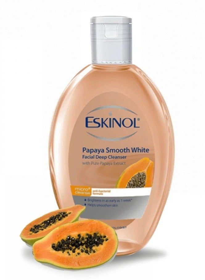 إسكينول منظف عميق للوجه بخلاصة الببايا - 225مل