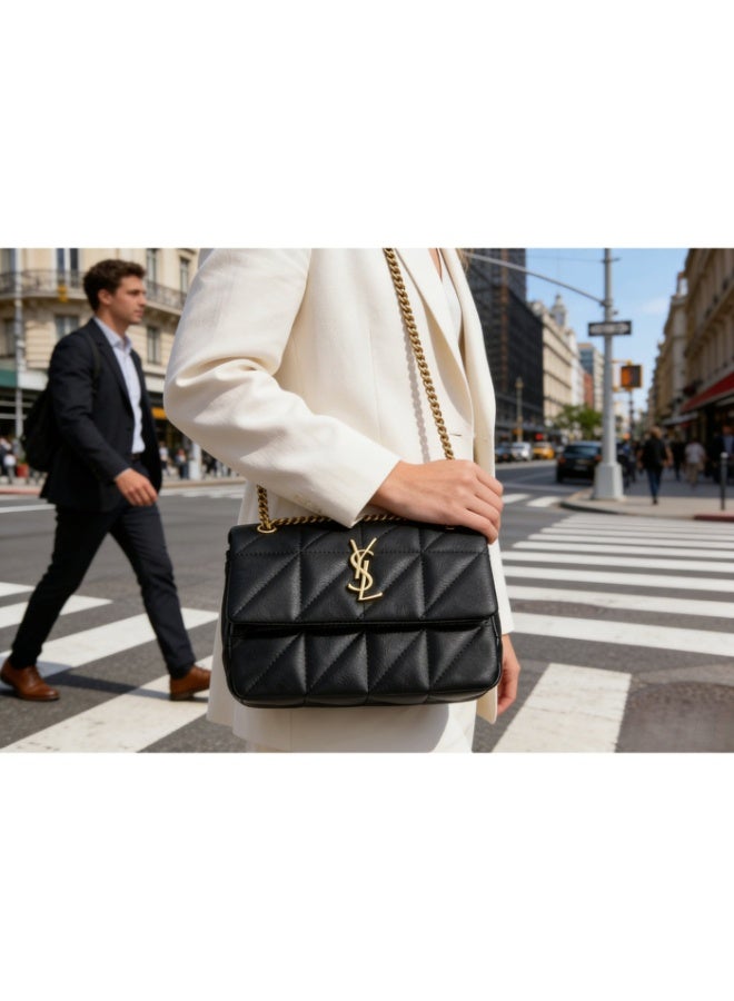 Saint Laurent YSL Bag, Women's Luxury Leather bag with Classic Logo, Versatile Crossbody Bag - Image 2