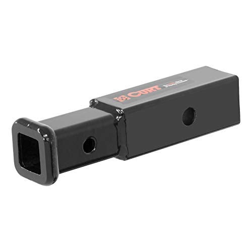CURT 45770 Trailer Hitch Receiver Adapter Reducer 2 to 114Inch 4In Extension 3500 lbs