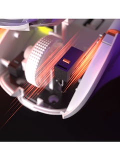 Meetion MEETION Three-Mode Gaming Ergonomic Mouse GW32 2.4G/Bluetooth/Wired PAW3220 Sensor Up to 8000DPI 1000Hz Polling Rate 20 Million Times Micro Switch RGB Lighting Effects 700mAh Long Battery Life Right-Handed Ergonomics Meetion Exclusive Driver  - Image 5