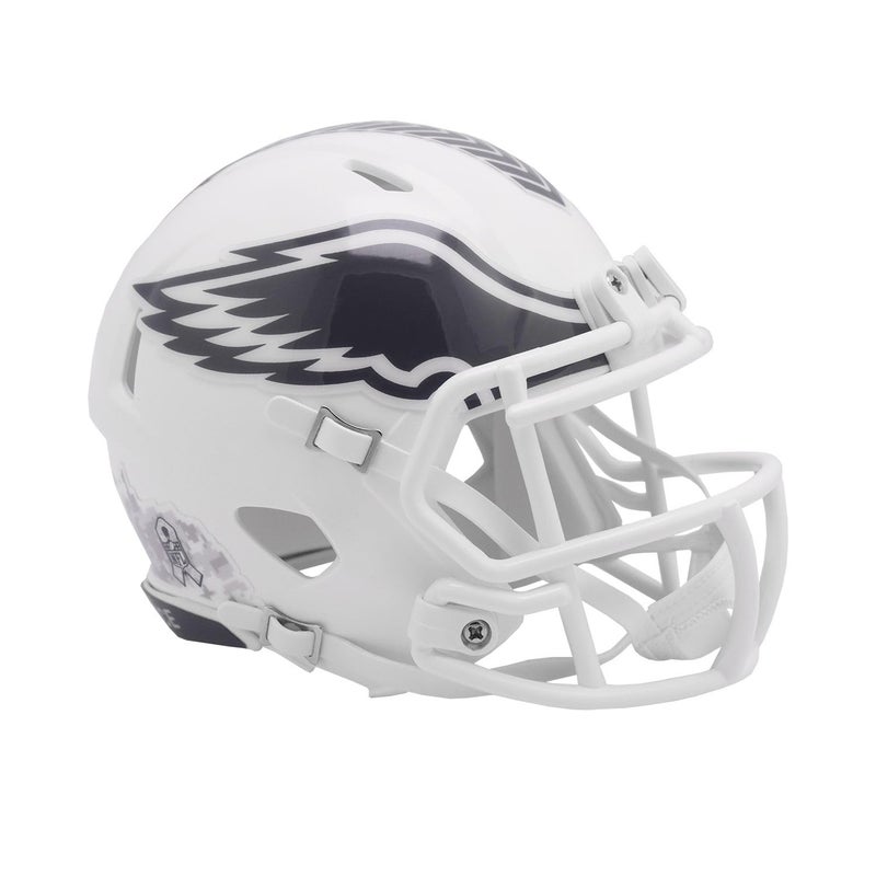 Riddell Philadelphia Eagles 2024 NFL Salute to Service Speed Mini Helmet - Image 2