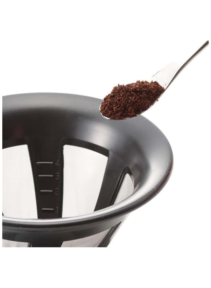 هاريو كافيور V60 منقط القهوة 02 أسود - Image 3