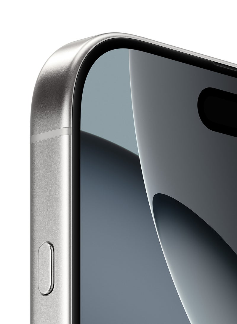 ابل  آيفون 16 برو ماكس ثنائي الشريحة 512 جيجابايت أبيض تيتانيوم 5G بدون فيس تايم - Image 4