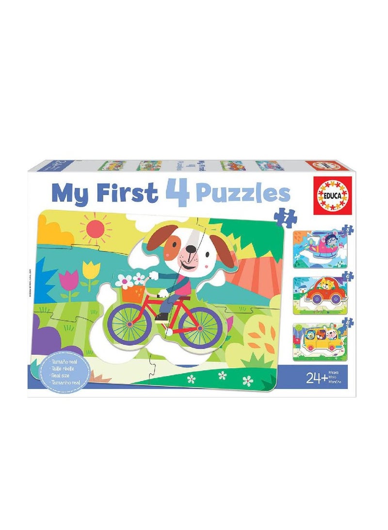Educa My First 4 Puzzles - Image 1