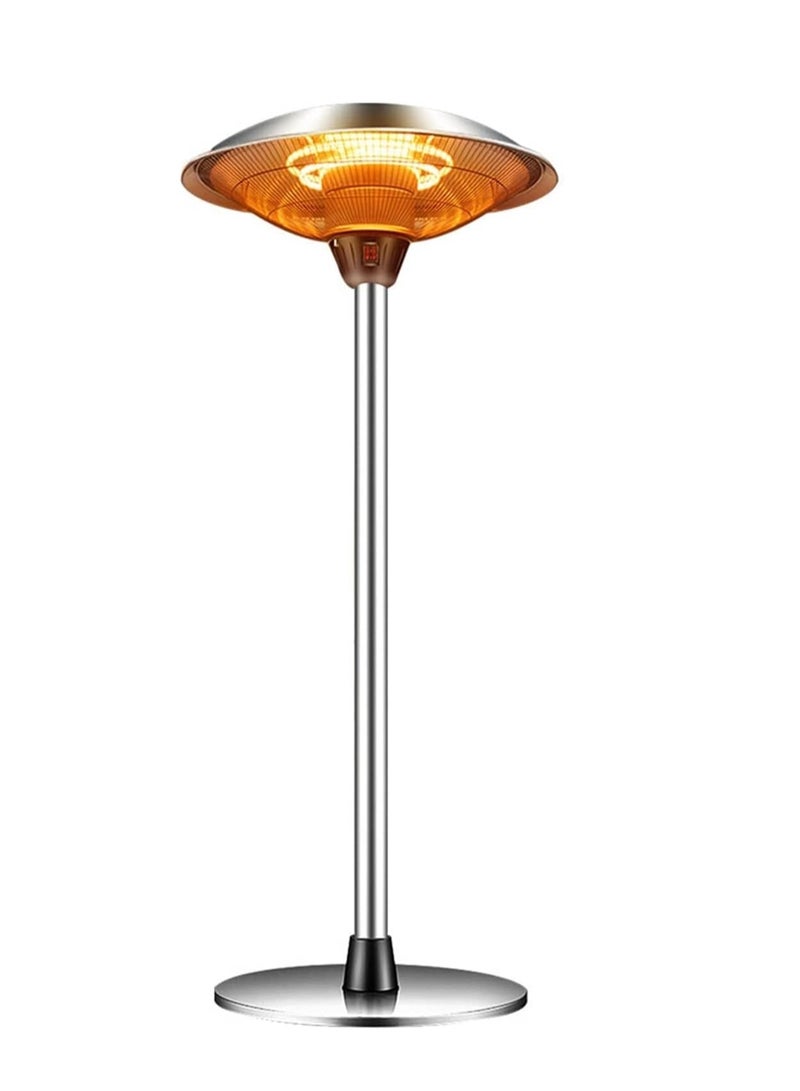 Parasol Electric Patio Heater – 1.5KW to 3KW Infrared Outdoor Heater | 3 Heat Levels, Adjustable Radiant Floor Heater for Garden, Terrace & Balcony - Image 3