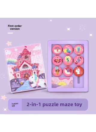 Digital Huarong Road Maze Intellectual Fun Desktop Game Machine 3D Maze Unlock Toy-Color:Huarong Road Maze Level 3-Castle - pzsku/ZDE4BE4D4E7C1689535DDZ/45/1746196734/8ce8a302-648b-4771-8edb-a1ba606c3a45