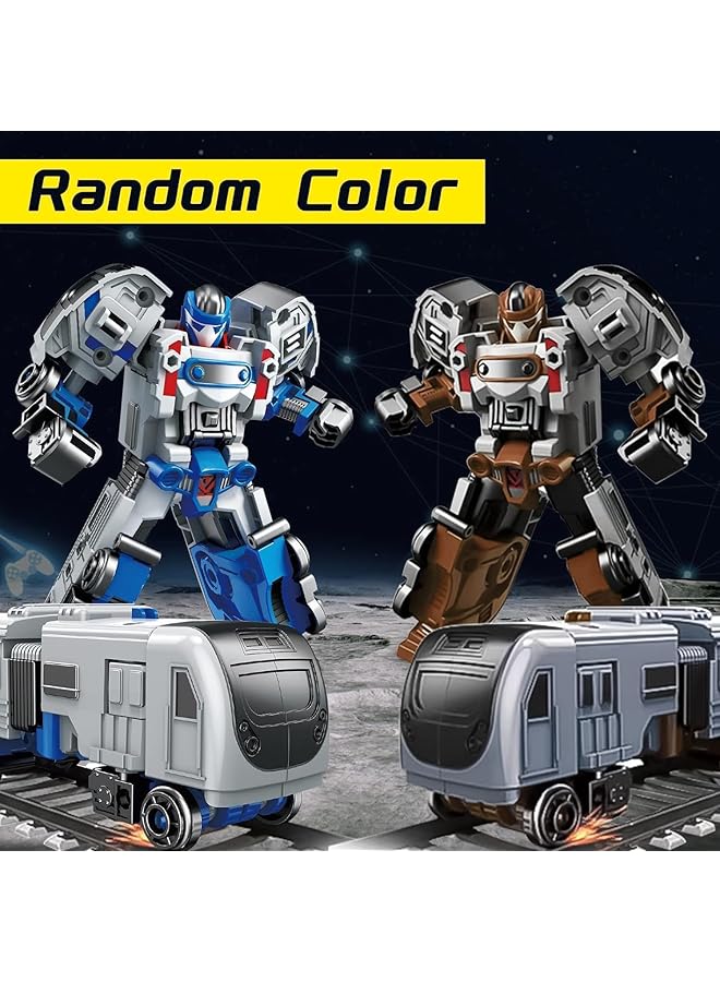KASTWAVE Anime Robot Action Figure Transforming Car & Robot Toy 2 Modes Blue Age 3 12 - Image 3