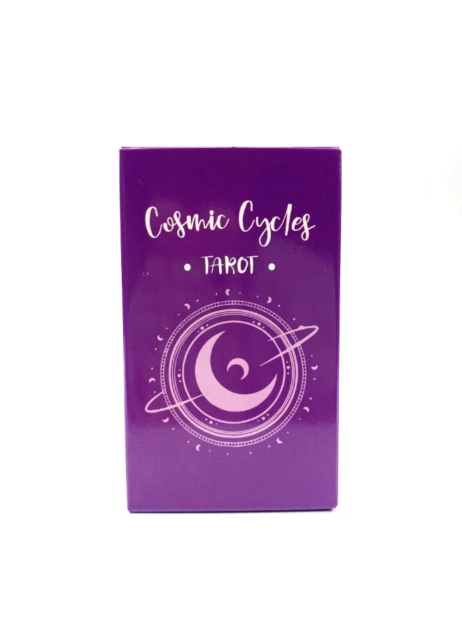 NIBEMINENT Cosmic Cycle Tarot Divination Destiny Family Gathering Board Game Destiny Prediction Modern Deck - Image 1