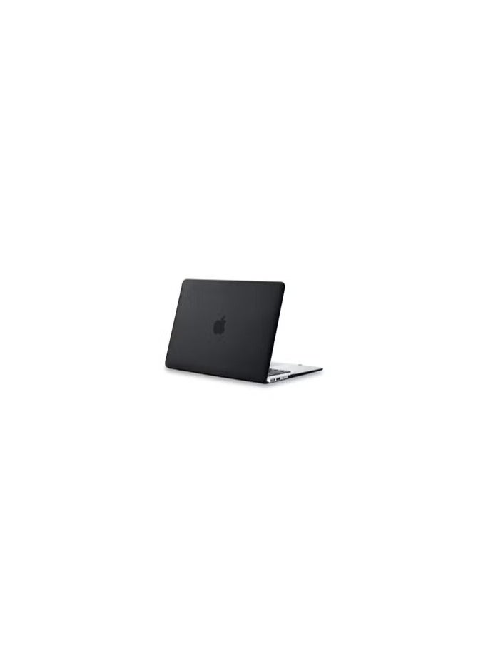 CATANES - MacBook Air 13 Inch Case (2010-2017 Release) Models A1466 / A1369 Plastic Hard Shell Case Black - Image 1