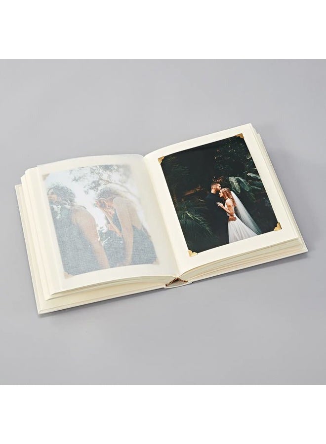Semikolon Classic Event Photo Album Wedding Edition, Chamois - 80 Pages - Image 4