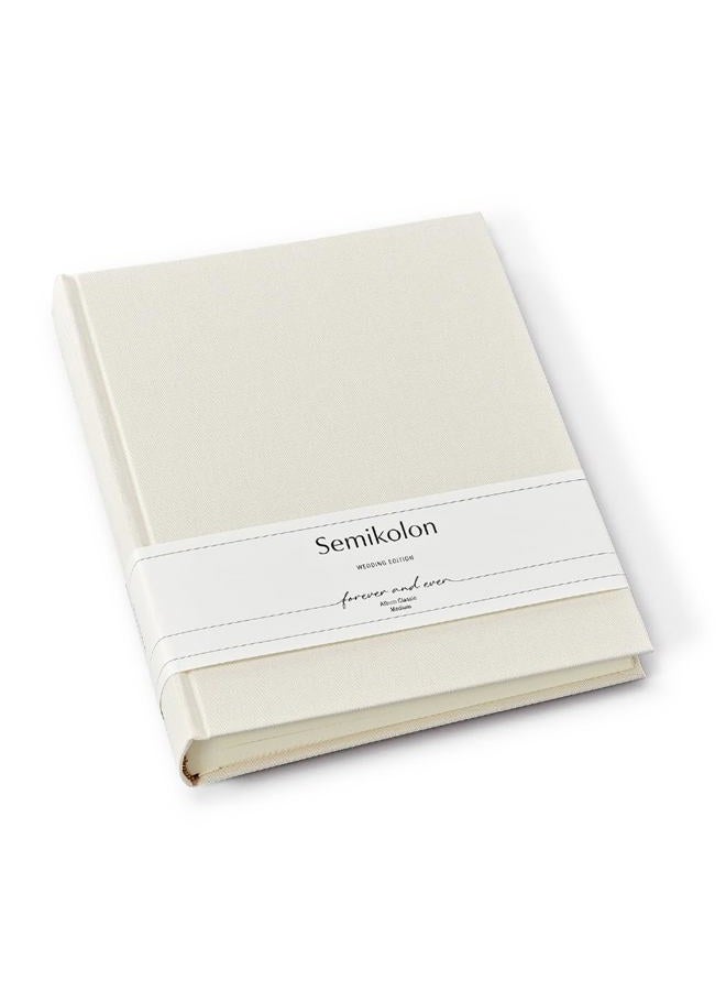 Semikolon Classic Event Photo Album Wedding Edition, Chamois - 80 Pages - Image 1