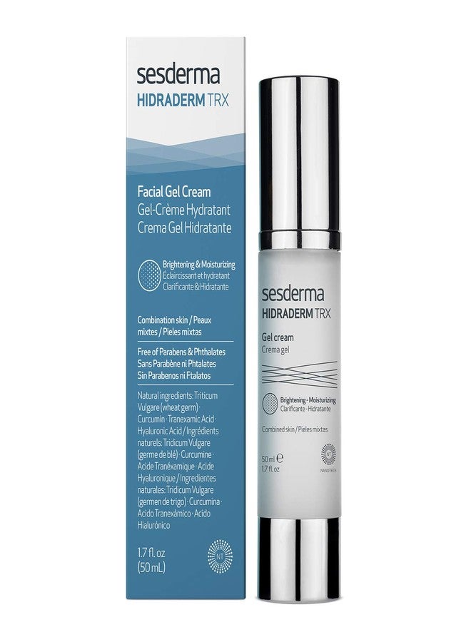 Sesderma HIDRADERM TRX Gel Cream with Powerful Active Ingredients, Hydrating All-Day Moisturizer for Depigmenting Skin, 1.7 fl. Oz - Image 1