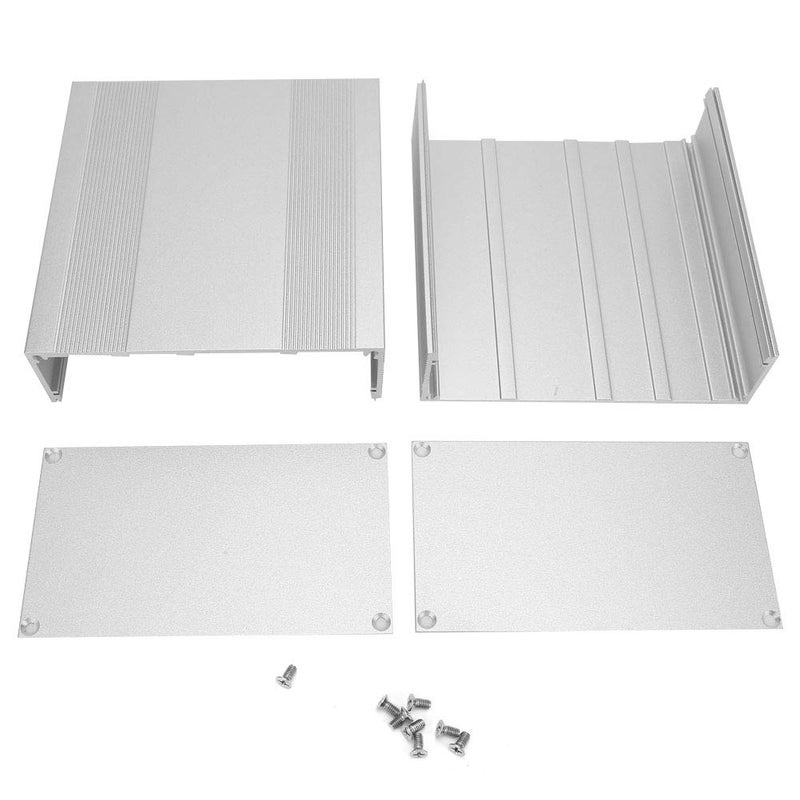 علبة إلكترونيات من سبائك الألومنيوم 82 2x145x150مم منفوشة بالرمل درع كهرومغناطيسي تبديد الحرارة - Image 2