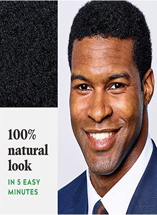 Just For Men شامبو ملون (التركيبة الأصلية سابقًا)، صبغة الشعر الرمادي للرجال، بالكيراتين وفيتامين إي لشعر أقوى - أسود غامق، H-60، عبوة من 3 قطع (قد تختلف العبوة)  - Image 4