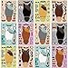 DaiUni 24 Sheets 82759 Make Your Own Horse Stickers for Kids Toddlers Make a Face Stickers for Kids Party Favors Activities - Image 3