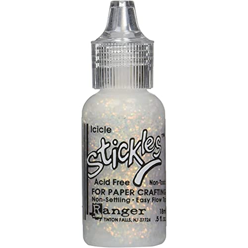 Stickles Ranger Stickles Glitter Glue 1/2-Ounce, Icicle (SGG01-836) - Image 1