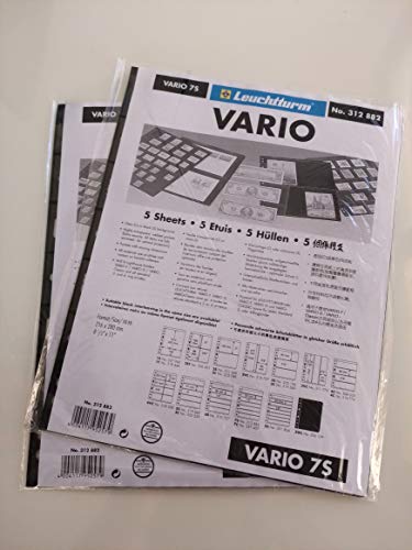 Leuchtturm Lighthouse VARIO 7S Stamp Stock Pages 5 Pages - Image 1