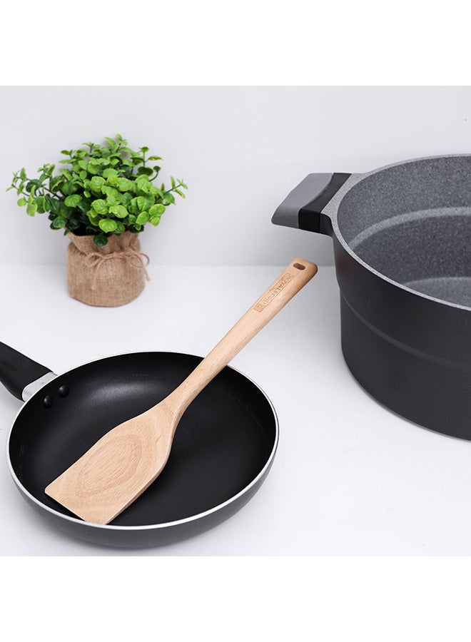 Royalford Rubber Wood Turner Brown - Image 5