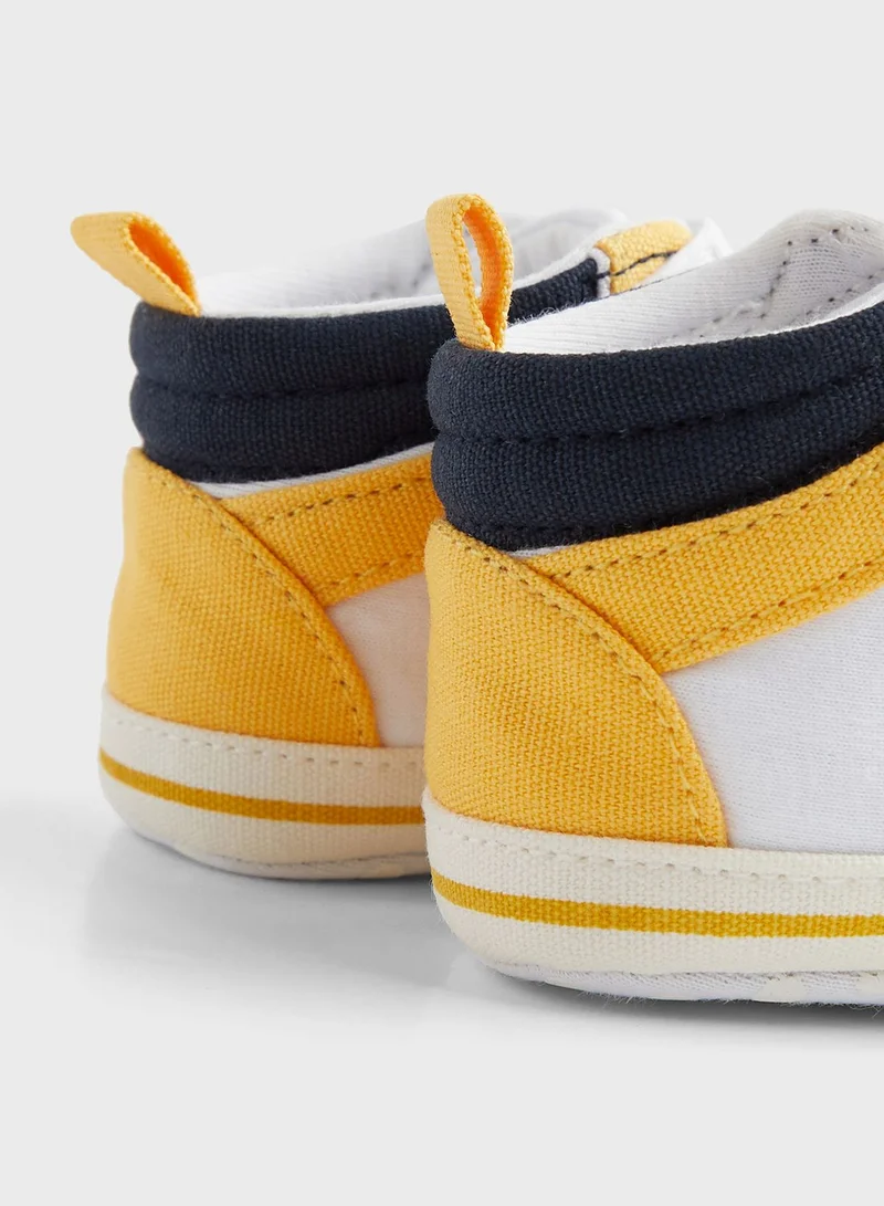 mothercare Multi Hi-Top Pram Trainers