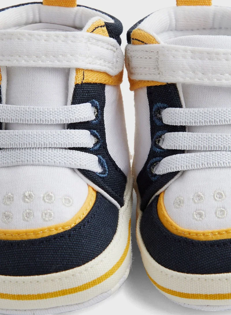 mothercare Multi Hi-Top Pram Trainers