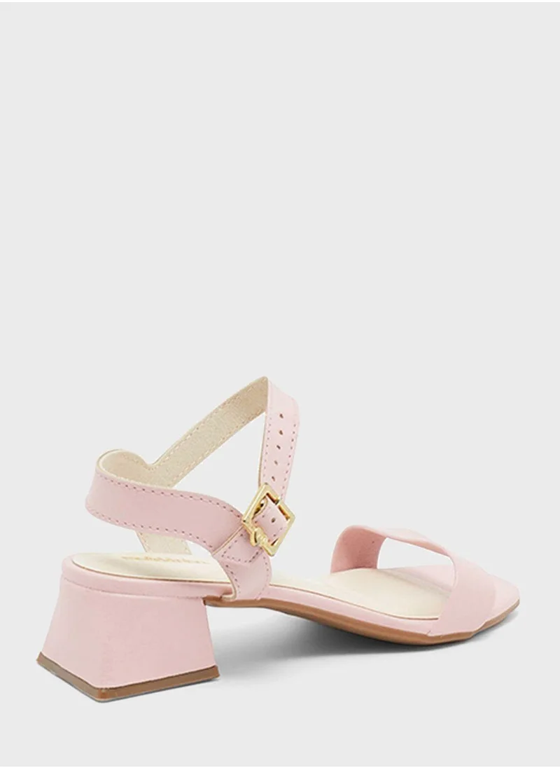 موليكينها Youth Matthew Back Strap Sandals