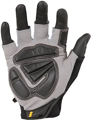 Ironclad mens Work Glove MACH 5 VIBRATION IMPACT, Black and Grey, X-Large Pack of 1 US - Image 2