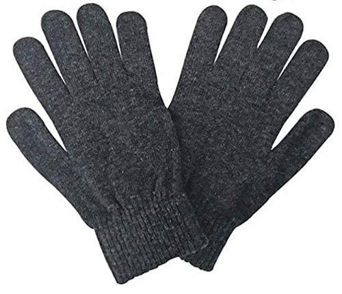 ZaySoo Winter Warm Gloves, Touchscreen Thermal Woolen Gloves for Men and Women - Grey - Image 5