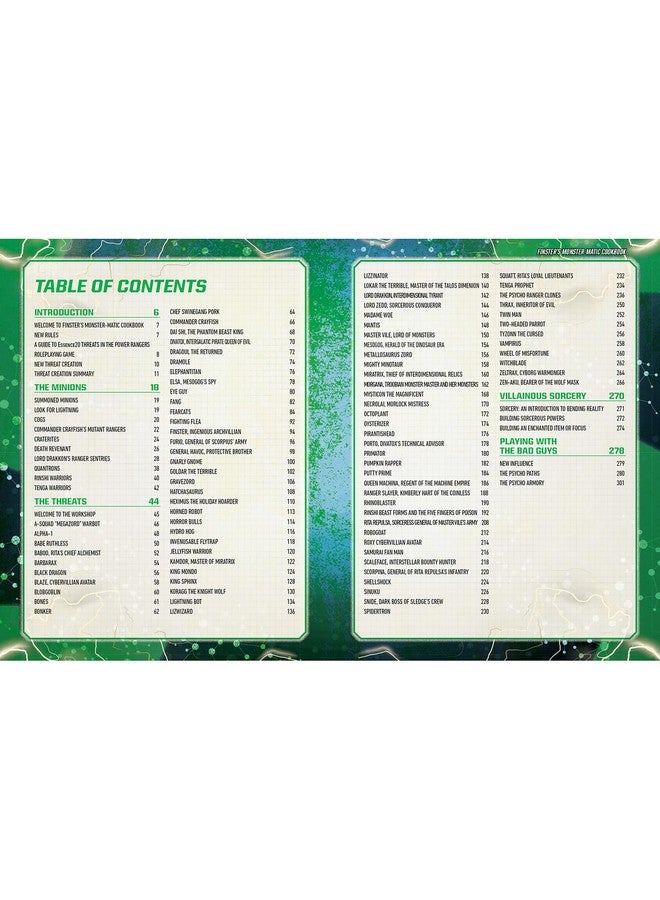 Renegade Game Studios : Power Rangers Rpg Finster’S Monster-Matic Cookbook Sourcebook - Hardcover Book, Roleplaying Game, Create 100+ Threats, Ages 14+  - Image 3