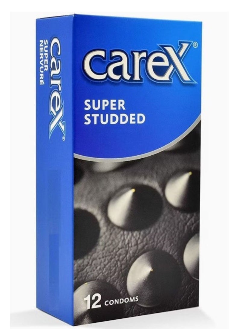 careX Super Studded Condoms Pack Of 6 Boxes - Image 2