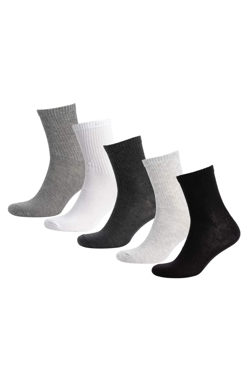 ديفاكتو Man Basic 5 Piece Short Socks