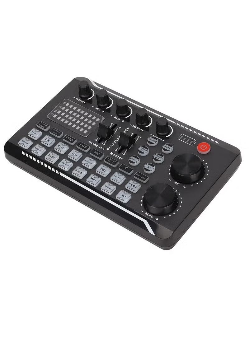JAJEEK F998 USB Sound Card – Pro-Grade Audio Interface with Adjustable Volume, Noise Reduction & Live Monitoring – Ideal for Streaming, Gaming & Studio Recording  - Image 2