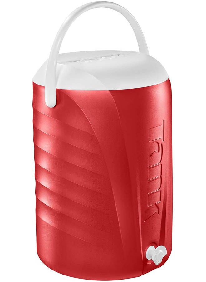Ice Tank With Micro Filter 20L red