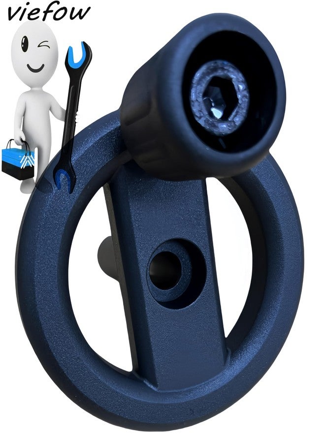 Viefow Plug and Play Table Saw Hand Wheel 5140032-48 Compatible with DeWalt DW745, DW745, DW745-AR, DW745-B2 Table Saw Replaces 5140117-77, 00099005140032-48 - Image 5