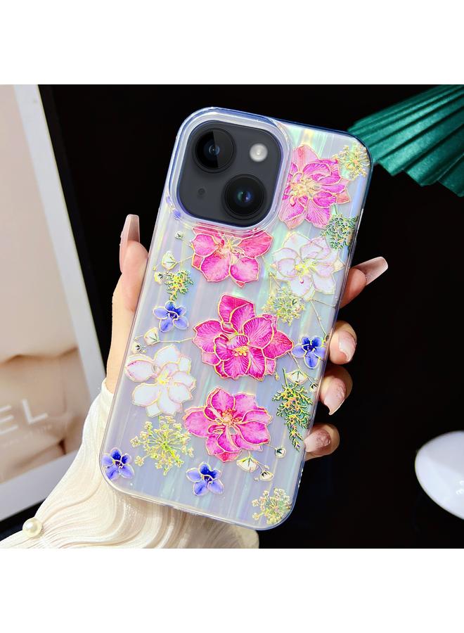 اس-توب جراب لهاتف iPhone 14 Plus مصنوع من مادة TPU الملونة المطلية بالكهرباء + جراب هاتف PC - Image 1
