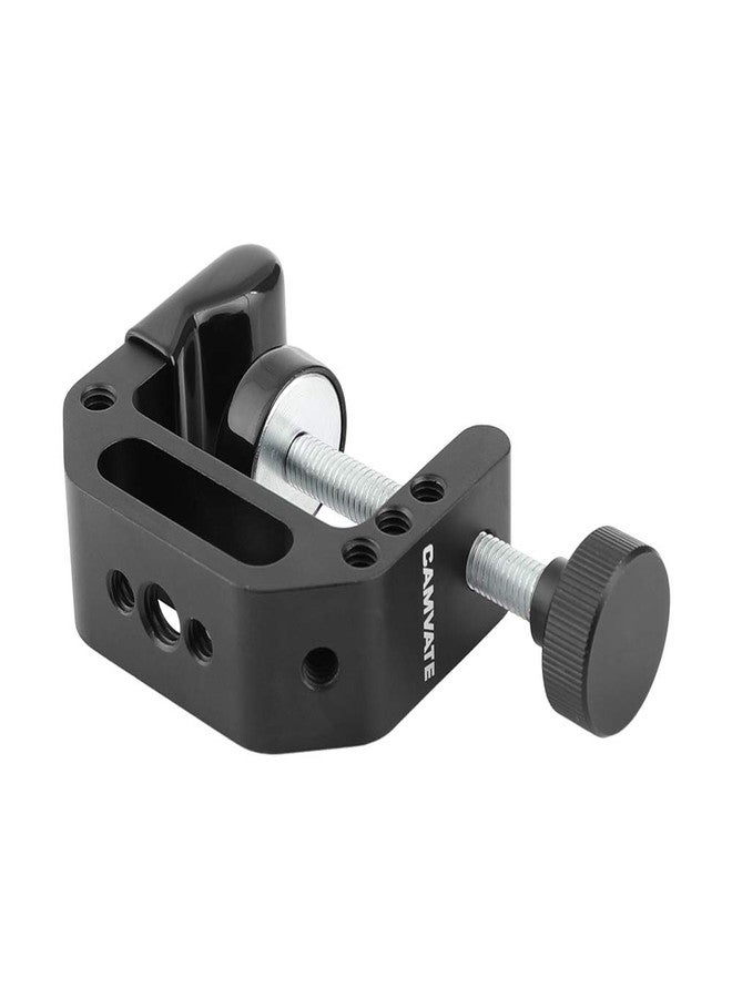 CAMVATE Universal C-Clamp,Aluminium Support Clamp Desktop Mount Holder Stand with 0.6cm - 20 & 1cm -16 Metal Female Socket - Image 2