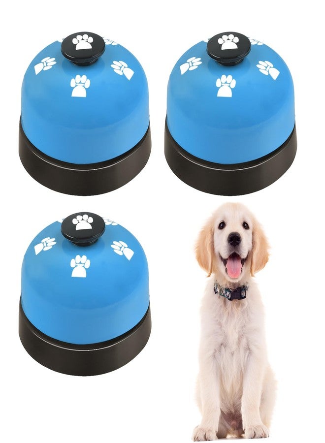 Lcckyeng 3 Pack Dog Doorbells, Pet Training Bells for Outside Potty Training and Communication, Bell for Dog Cat Puppy Interactive Toys (Light Blue, 3 Pack) - Image 1