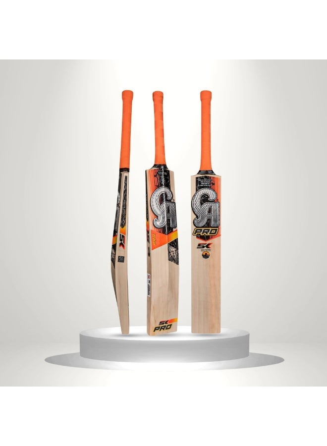 CA PRO 5K English Willow Cricket Bat - SH - Image 1