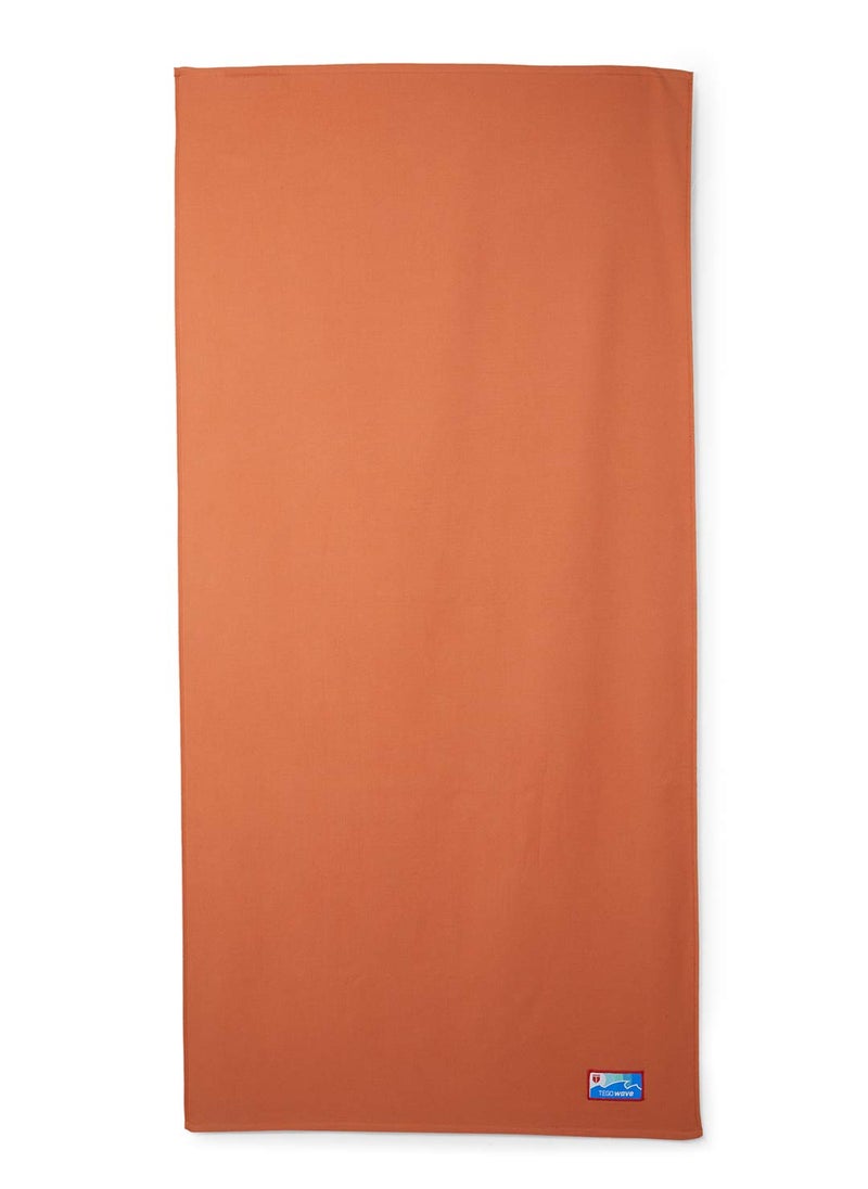 TEGO TEGO Wave Body Towel VAPArise 100 Cotton BronzeSwimming Fitness Exercise Sports Light Towel for Men Women Kids  - Image 5