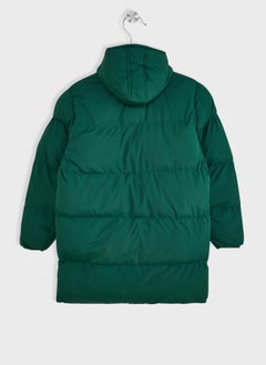 Ruby Tuesday Girls Padded Hooded Longline Jacket  - Image 2