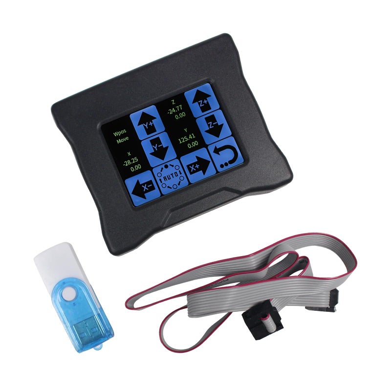 CNCTOPBAOS CNC Router GRBL Offline Controller,2.8" Touchscreen LCD Display Touch Screen Off-line Control Module For 3018-PRO,3018-PRO-MAX,3020 Plus,4540,3 Axis GRBL Milling Engraving Machine - Image 4