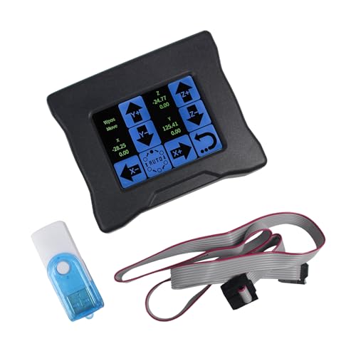 CNCTOPBAOS CNC Router GRBL Offline Controller,2.8" Touchscreen LCD Display Touch Screen Off-line Control Module For 3018-PRO,3018-PRO-MAX,3020 Plus,4540,3 Axis GRBL Milling Engraving Machine - Image 1