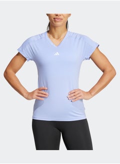 AEROREADY Train Essentials Minimal Branding V-Neck T-Shirt