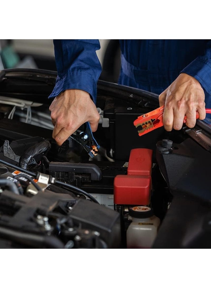 Energizer كابلات قفز إنرجايزر لبطارية السيارة، كابلات معززة ثقيلة لتحفيز البطاريات الميتة أو الضعيفة مع حقيبة حمل مرفقة (16 قدم (6 قياس)) - Image 4