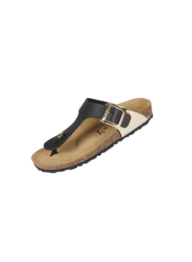 BiOCHIC - Biochic Ladies Slim Thong Sandals 012-463 1830Q-Platin - Image 1
