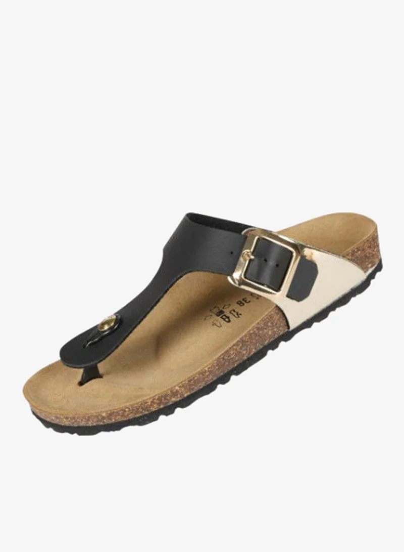 Biochic Platin Biochic Ladies Slim Thong Sandals 012-463 1830Q-Platin for Women | Best Price UAE